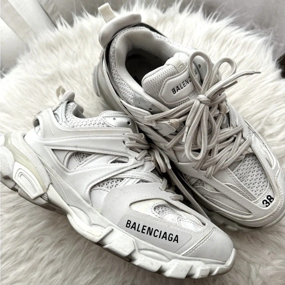 Balenciaga | Shoes | Balenciaga Track Sneakers Size 8 | Poshmark